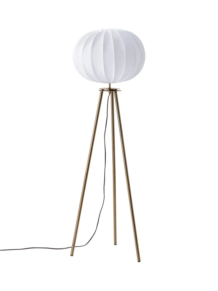 Hilma gulvlampe-Gulvlamper-Pr home of Scandinavia Ab-Hvit / Antikkmessing-4410502-FR01-Lightup.no