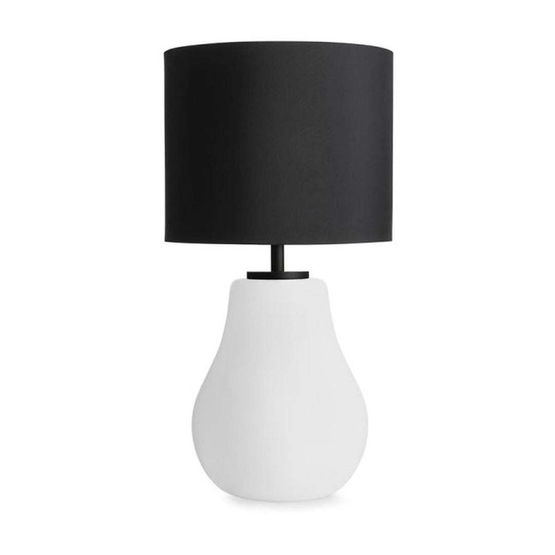 Hitra bordlampe med svart skjerm-Bordlamper-Hadeland Glassverk-Grønn-Svart-Hak__240-200-1004-11-1S-Lightup.no