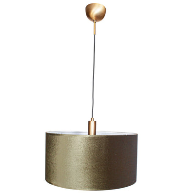 Honey lampeskjerm fløyel uten oppheng - Grønn-Takpendler-By Rydens-Brs-4201720-2501-Lightup.no