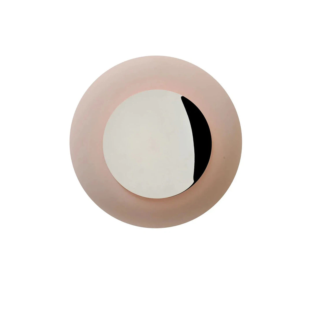 Horizon taklampe/vegglampe medium-Vegglamper-EBB & FLOW-Messing / kornet rosa-LA102073CW-Lightup.no