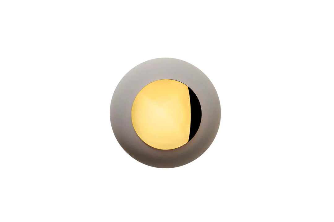 Horizon taklampe/vegglampe medium-Vegglamper-EBB & FLOW-Krom / kornet latte-LA102076CW-Lightup.no