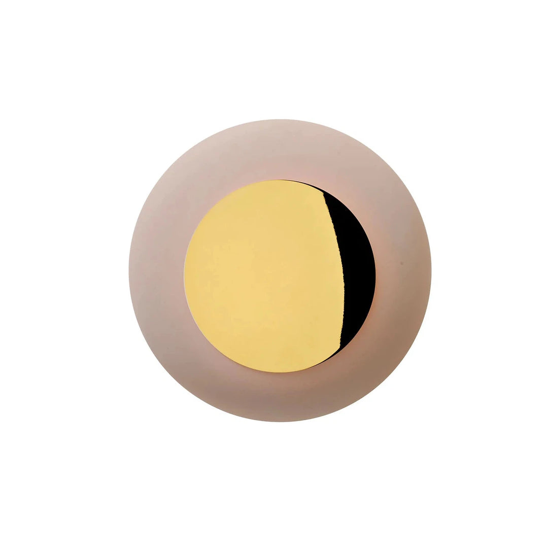 Horizon taklampe/vegglampe small-Vegglamper-EBB & FLOW-Messing / kornet rosa-LA101853CW-Lightup.no