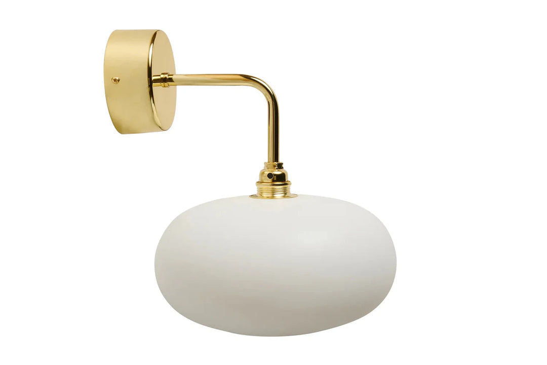 Horizon vegglampe small-Vegglamper-EBB & FLOW-Messing / kornet rosa-LA101853W-Lightup.no