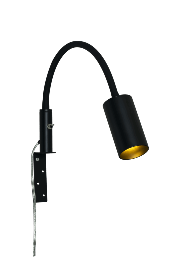 Hugin senglampe-Vegglamper-Aneta Lighting-Svart-20005-15-Lightup.no