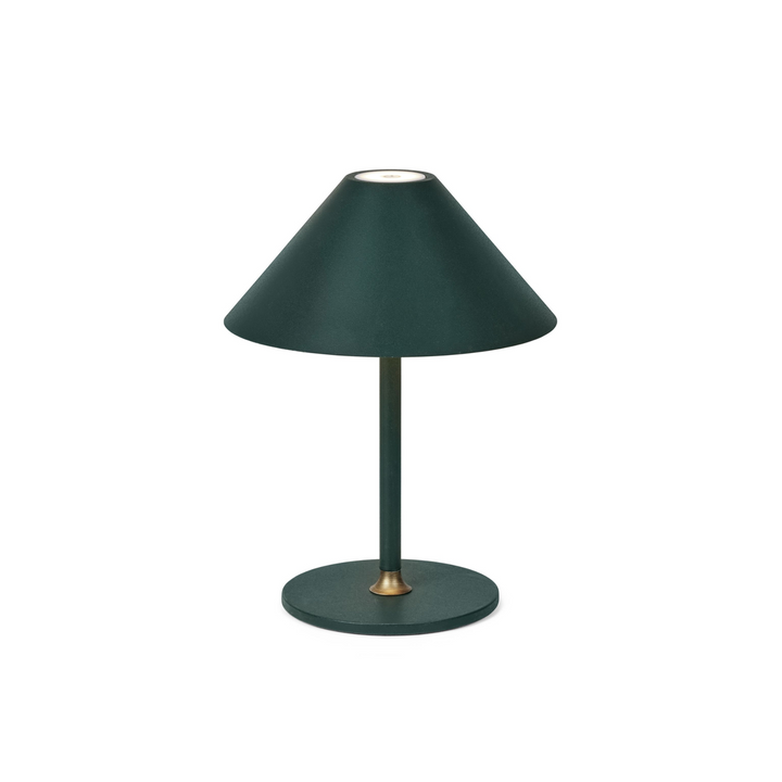 Hygge bordlampe 25 oppladbar - Grønn-Bordlamper-Halo Designs-5705639801015-Lightup.no