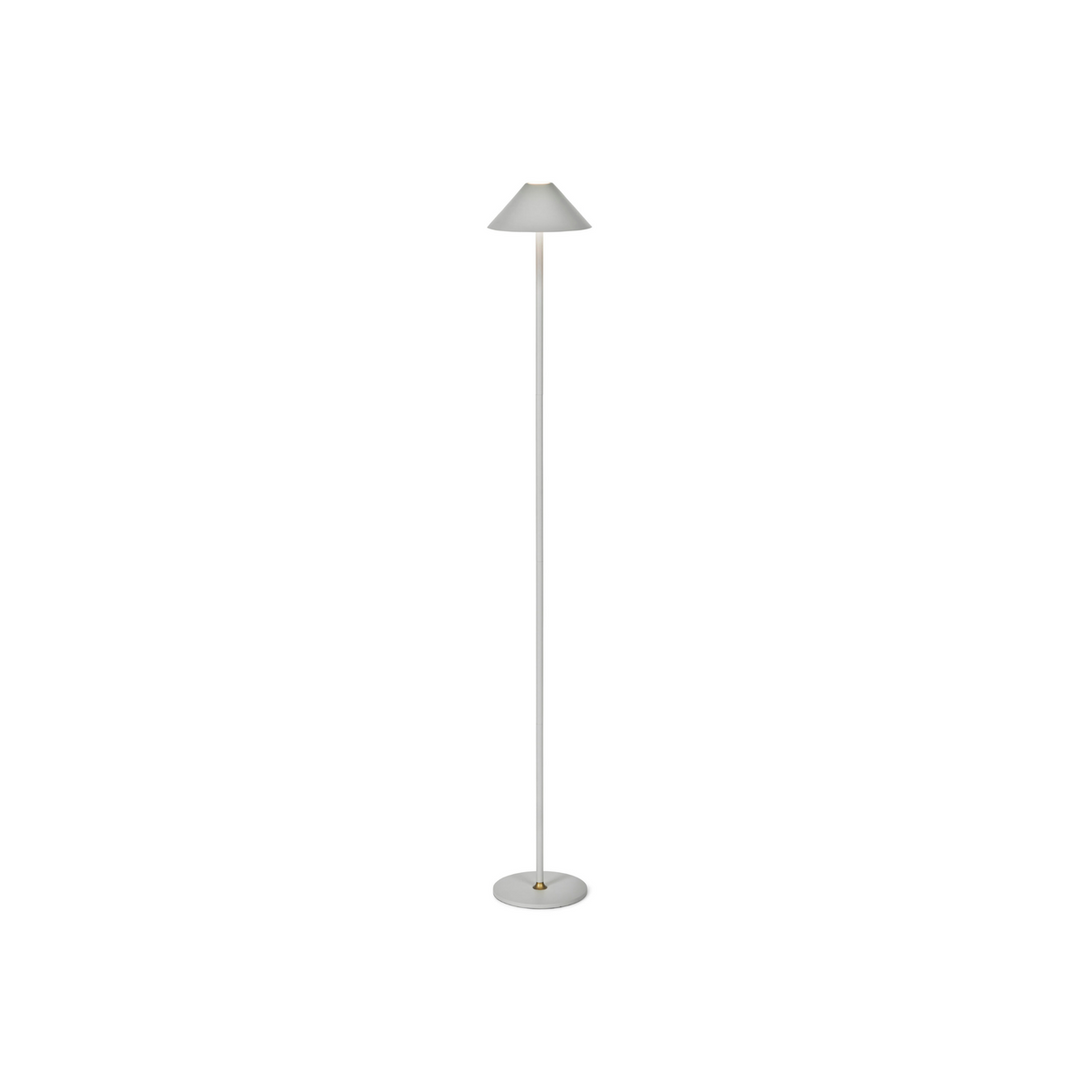 Hygge gulvlampe oppladbar - Grå-Gulvlamper-Halo Designs-5705639801077-Lightup.no