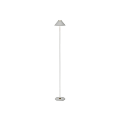 Hygge gulvlampe oppladbar - Grå-Gulvlamper-Halo Designs-5705639801077-Lightup.no
