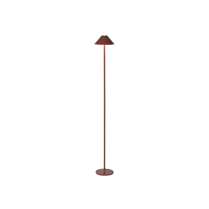 Hygge gulvlampe oppladbar - Rødbrun-Gulvlamper-Halo Designs-5705639801091-Lightup.no