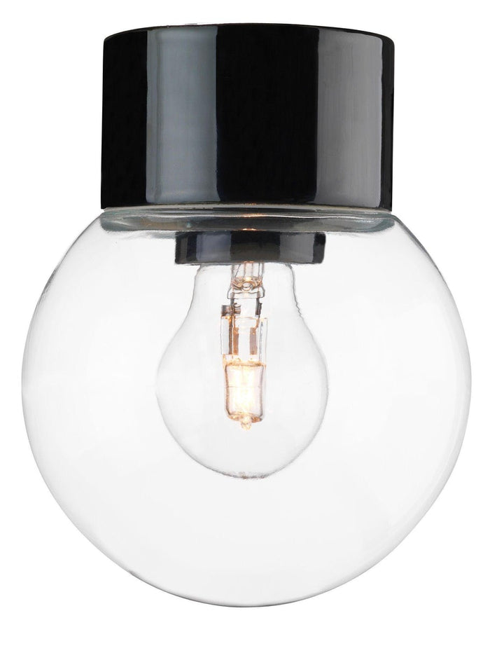 Ifø Classic Glob 150 taklampe IP54-Taklamper-Ifø Electric-Hvit / Opal glass-6040-540-10-Lightup.no