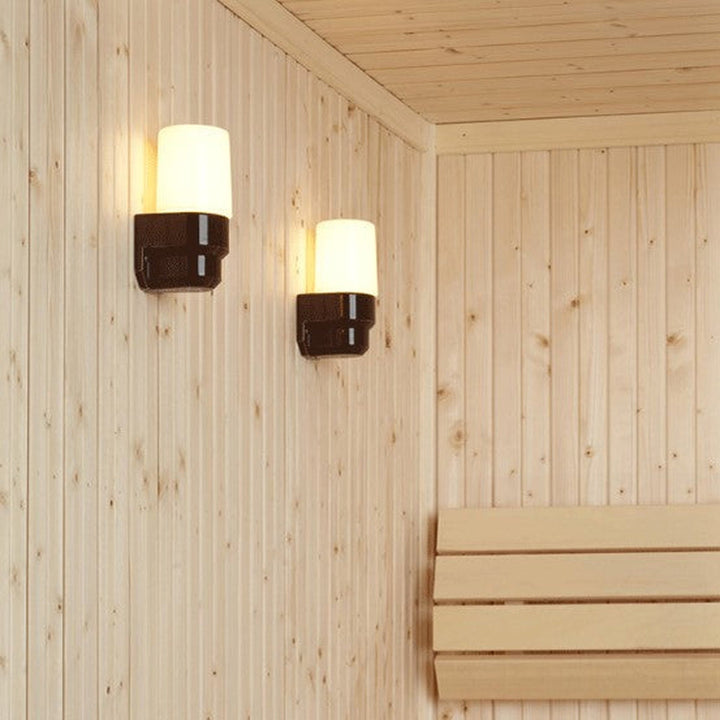 Ifø Classic vegglampe Badstu IP55 E14-Vegglamper-Ifø Electric-Hvit-6081-700-10-Lightup.no