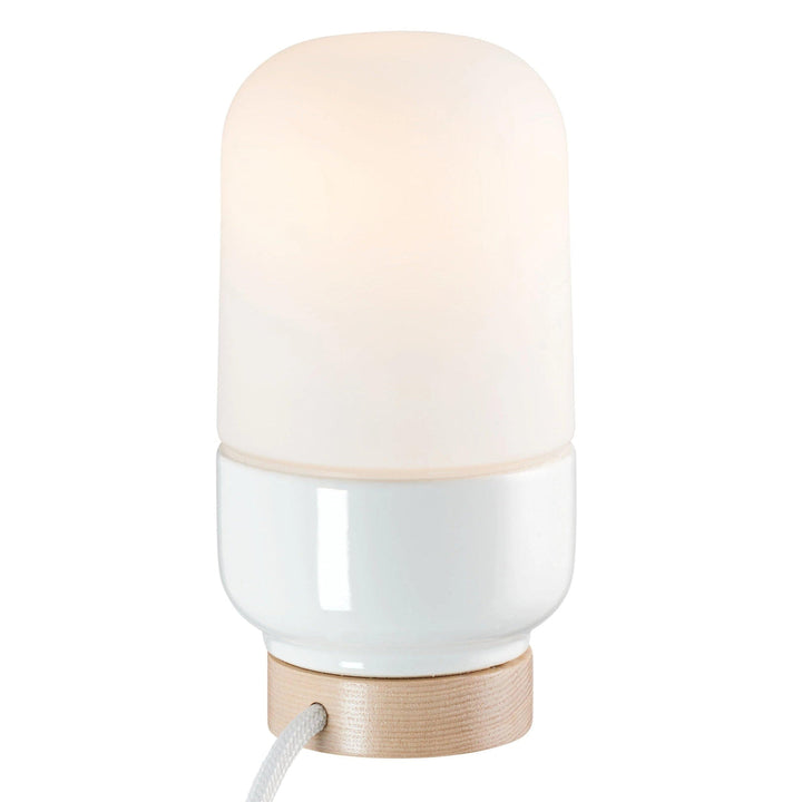 Ifø Ohm 100 / 190 bordlampe-Bordlamper-Ifø Electric-Svart / Opal glass-8312-500-16-Lightup.no