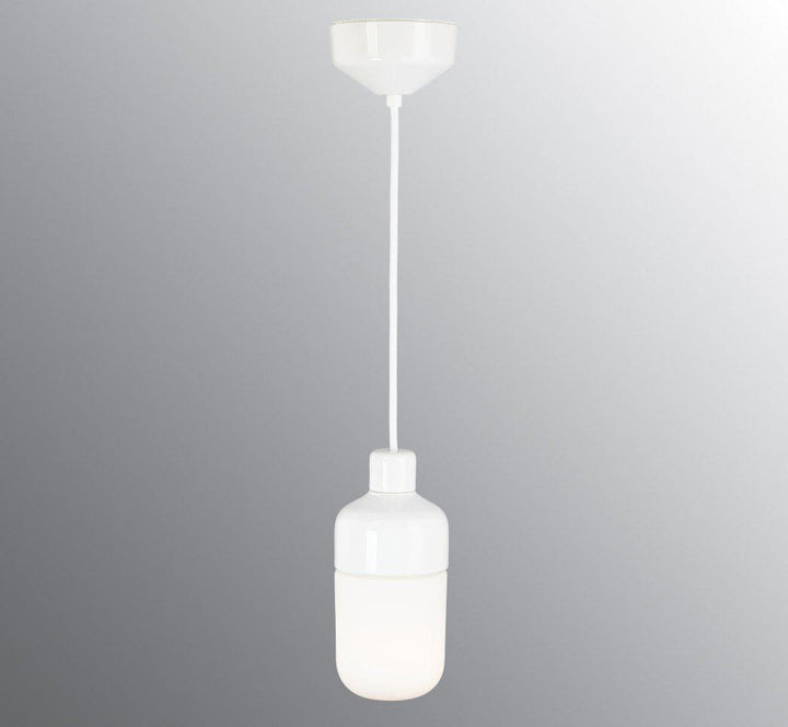Ifø Ohm Pendel 100/215 3000K-Takpendler-Ifø Electric-Hvit / Opal glass-8322-800-10-Lightup.no