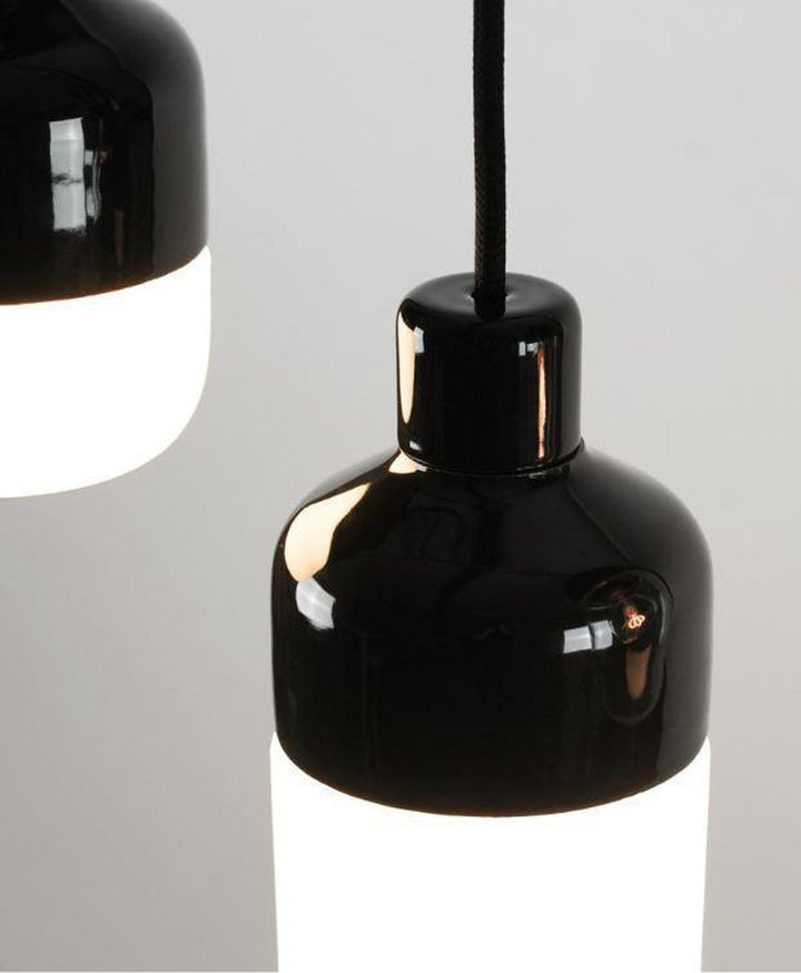 Ifø Ohm Pendel 100/215-Takpendler-Ifø Electric-Svart / Klart glass-8322-510-16-Lightup.no