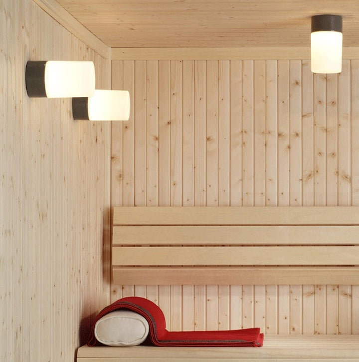 Ifø Opus 100/175 IP44 Badstu-Taklamper-Ifø Electric-Hvit / Opal glass-8240-509-10-Lightup.no