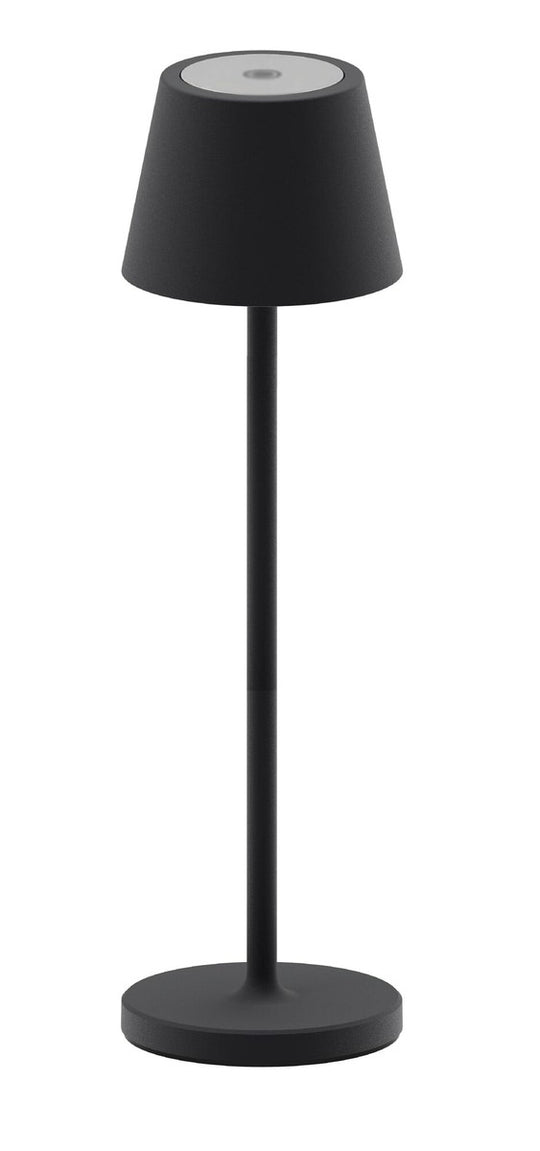 Iris mini oppladbar bordlampe 1,8W 2200K IP54-Bordlamper-NorDesign-Svart-72701005-Lightup.no