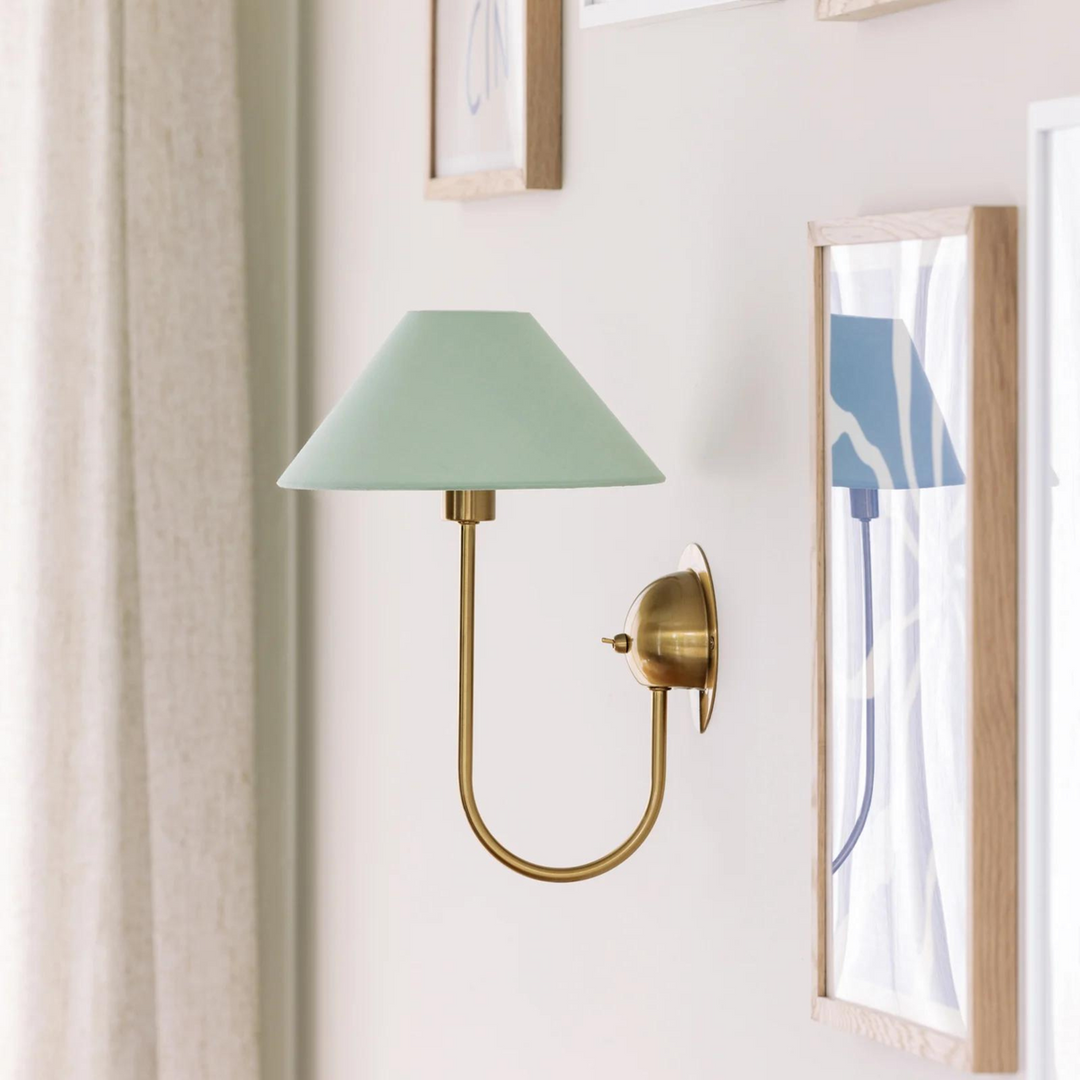 Iris vegglampe-Vegglamper-Globen Lighting-Grønn-634603-Lightup.no