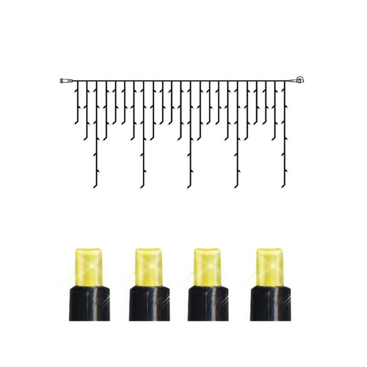 Istapp slynge 2 meter System 24 - Varmhvit-System24-Star Trading-Hvit-0491-11-1-Lightup.no