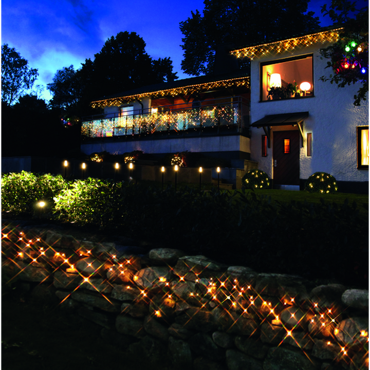 Istapp slynge 2 meter System 24 - Varmhvit-System24-Star Trading-Hvit-0491-11-1-Lightup.no