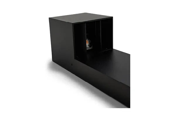 Ita outdoor flex pullert 75 cm 7,2W 3000 Kelvin IP65 - Dimbar-Utebelysning pullert-Antidark-Svart-2-237-25-2-Lightup.no