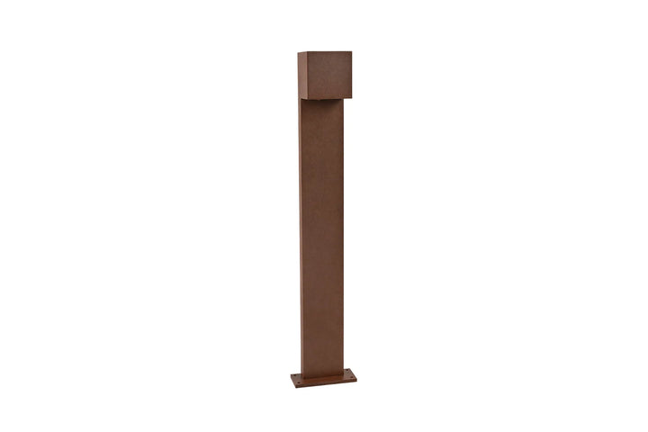 Ita outdoor flex pullert 75 cm 7,2W 3000 Kelvin IP65 - Dimbar-Utebelysning pullert-Antidark-Rust-2-237-25-34-Lightup.no