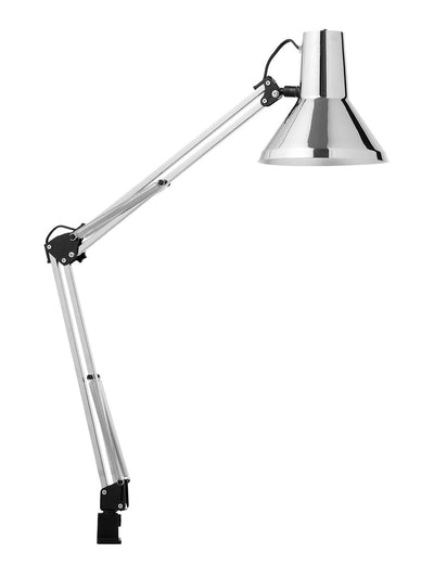 Jensen bordlampe m/bordklemme og veggfeste - Krom-Bordlamper-Nielsen Light-NL-201062-Lightup.no