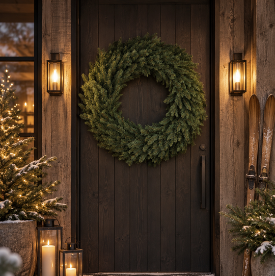 Julekrans 120 cm uten lys - Grønn-Julebelysning dekor og pynt ute-Trend Collection-Grønn-TW158406-Lightup.no