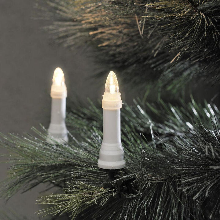 Juletrebelysning 25 LED utendørs – IP44-Julebelysning juletrelys ute-Konstsmide-Hvit-1014-020-Lightup.no