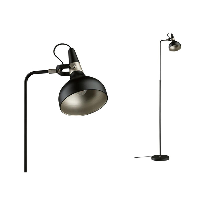 Juna gulvlampe-Gulvlamper-Paulmann-Svart / Champagne-PL-78480-Lightup.no