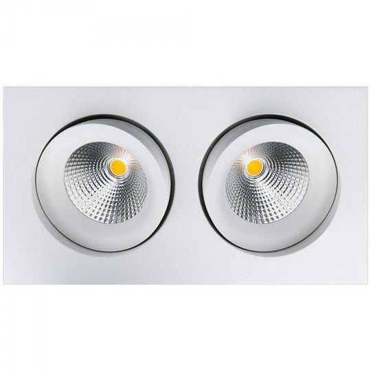 Junistar 2x6W dimtowarm-Downlight lavtbyggende-Sg Armaturen As-Svart-3202534-Lightup.no