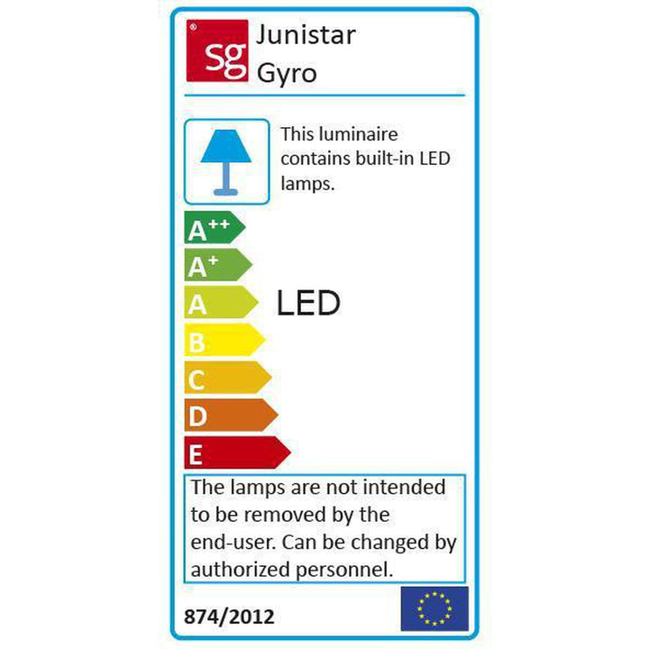 Junistar 2x6W dimtowarm-Downlight lavtbyggende-Sg Armaturen As-Svart-3202534-Lightup.no