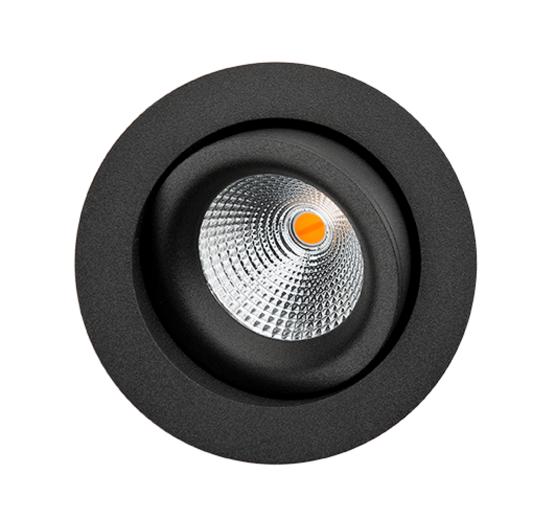 Junistar IsoSafe 8W LED 2000-2800K dimtowarm-Downlight lavtbyggende-Sg Armaturen As-Hvit-3202527-Lightup.no