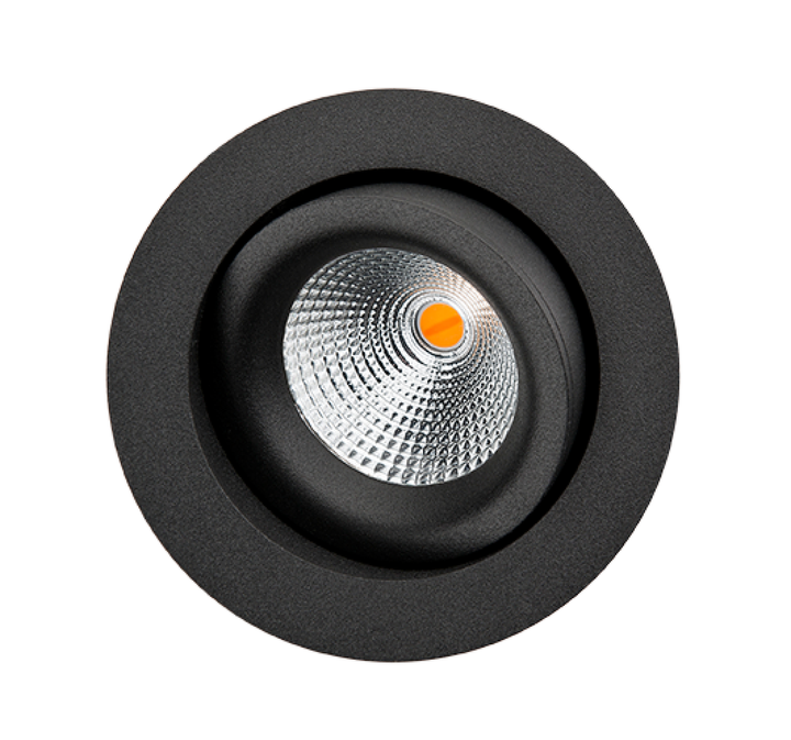 Junistar IsoSafe 8W LED 2000-2800K dimtowarm-Downlight lavtbyggende-Sg Armaturen As-Hvit-3202527-Lightup.no