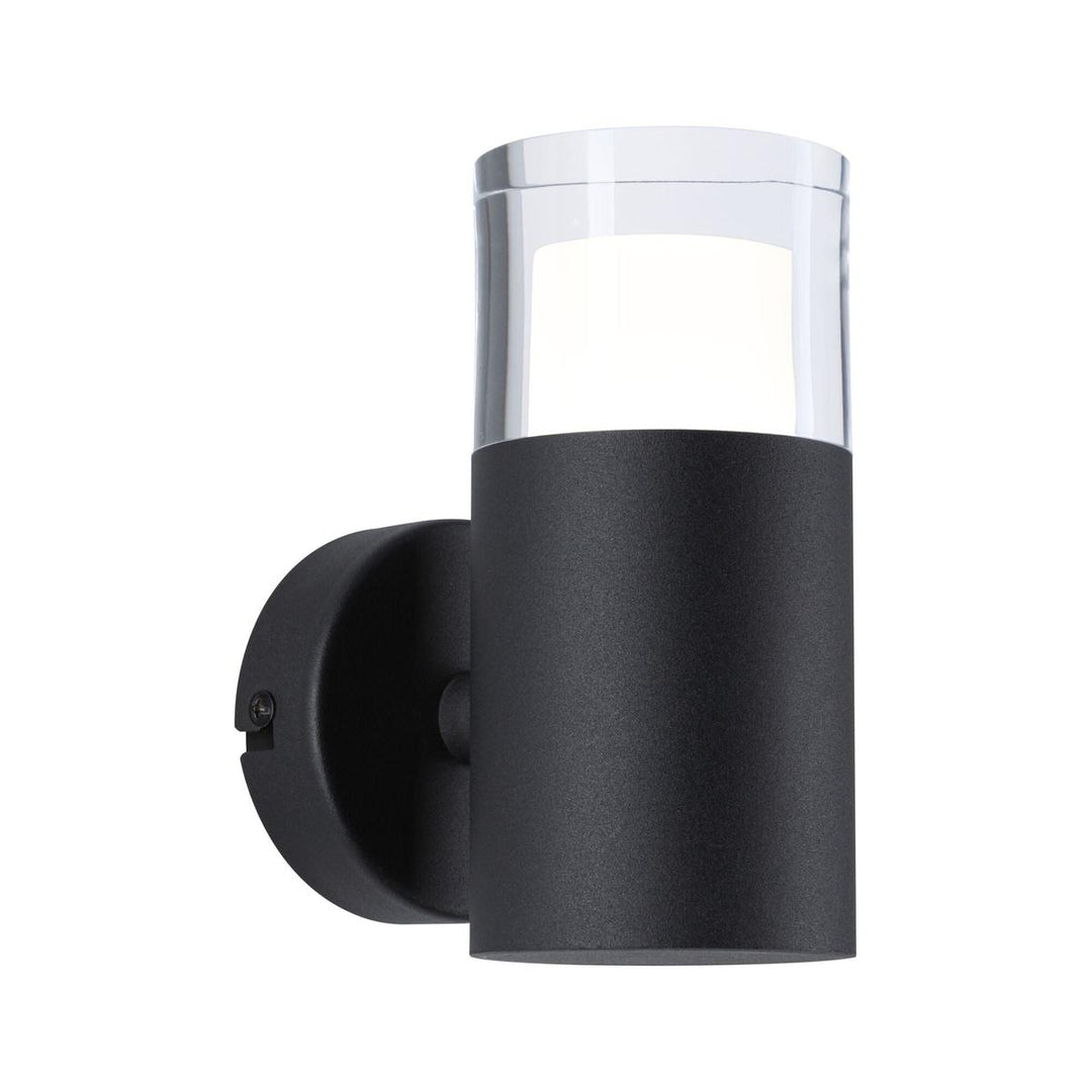 Kame vegglampe for baderom 5W 3000 Kelvin IP44-Vegglamper-Paulmann-Svart-Pl-79559-Lightup.no