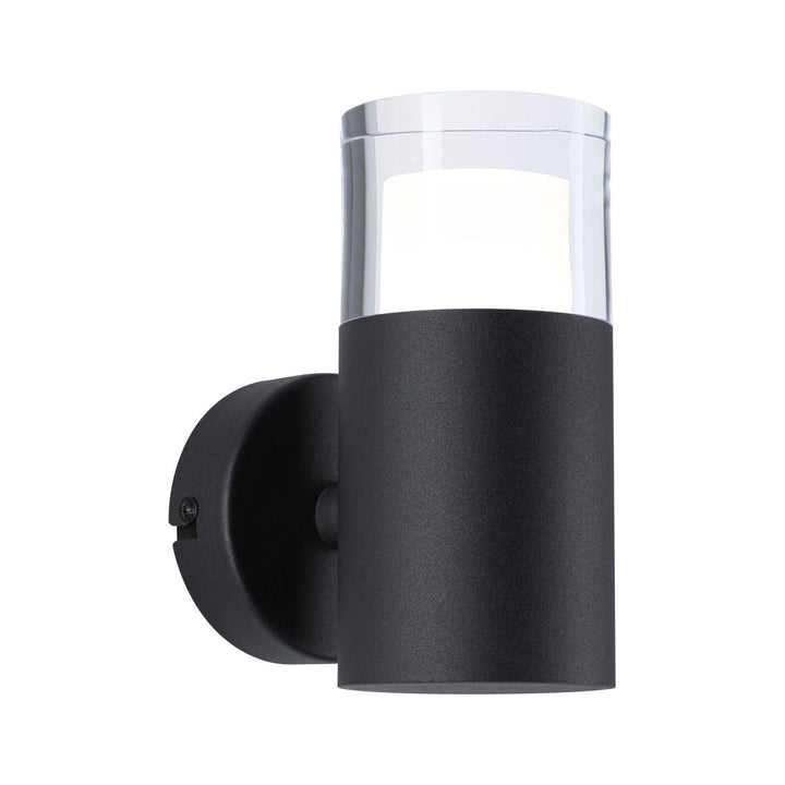 Kame vegglampe for baderom 5W 3000 Kelvin IP44-Vegglamper-Paulmann-Svart-Pl-79559-Lightup.no