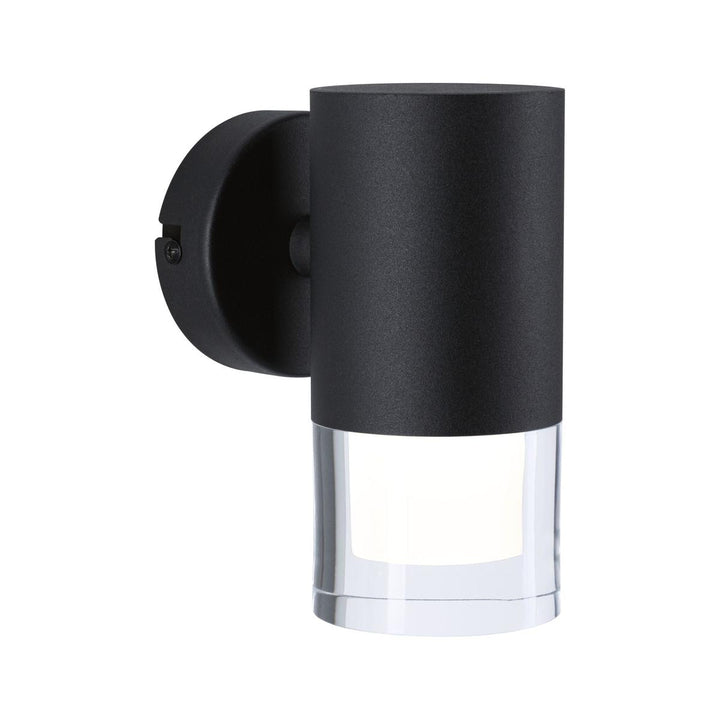 Kame vegglampe for baderom 5W 3000 Kelvin IP44-Vegglamper-Paulmann-Svart-Pl-79559-Lightup.no