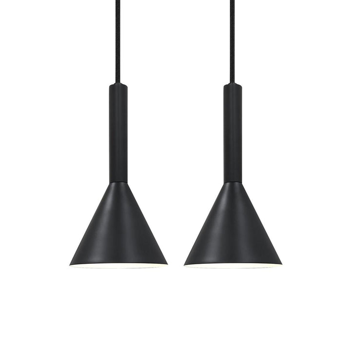 Kelvis takpendel 2 pakning-Takpendler-Nordlux-Svart-2612723003-Lightup.no