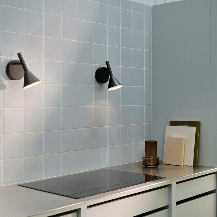 Kelvis vegglampe-Vegglamper-Nordlux-Svart-2612741003-Lightup.no