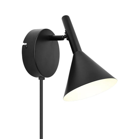 Kelvis vegglampe-Vegglamper-Nordlux-Svart-2612741003-Lightup.no