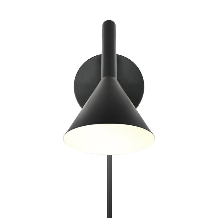 Kelvis vegglampe-Vegglamper-Nordlux-Svart-2612741003-Lightup.no