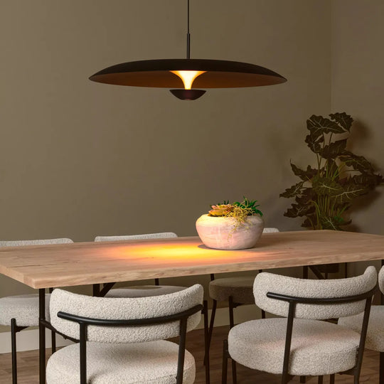 Kenneth takpendel 80cm 22W 2700 Kelvin - Dimbar-Takpendler-Lucide-Svart-LC41412/80/30-Lightup.no