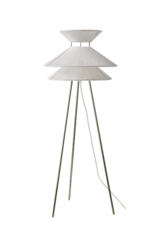 Kiku gulvlampe 90 cm-Gulvlamper-Frandsen-Hvit-147169-Lightup.no