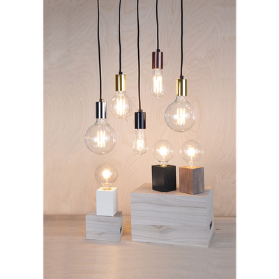 Klar Glob LED Filament 95mm-LED-pære E27 sokkel-Star Trading-352-53-1-Lightup.no