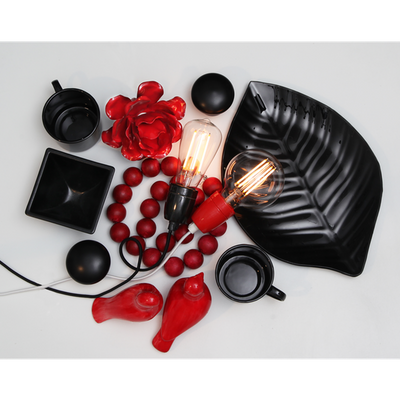 Klar Glob LED Filament 95mm-LED-pære E27 sokkel-Star Trading-352-53-1-Lightup.no