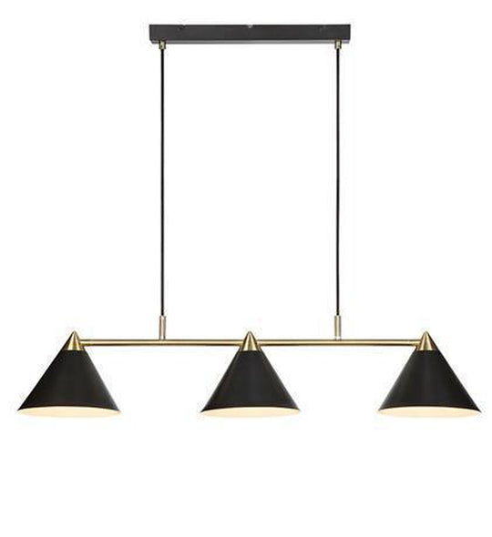 Klint takpendel 3 lys - Svart/Messing - Svart / Messing-Takpendler-Marksløjd-Svart / Messing-Mrk-108074-Lightup.no