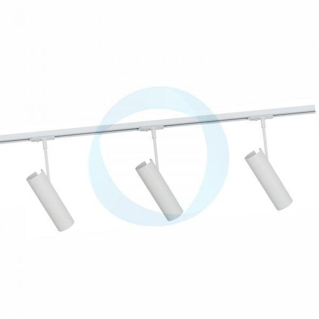 Komplett Mib 1 m skinne med 3 MIB spotter-Link spotskinne-Nordlux-Svart-71669903*2-Lightup.no