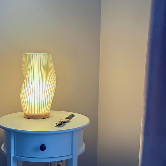 Korall bordlampe-Bordlamper-Aneta Lighting-Hvit-28032-19-01-Lightup.no