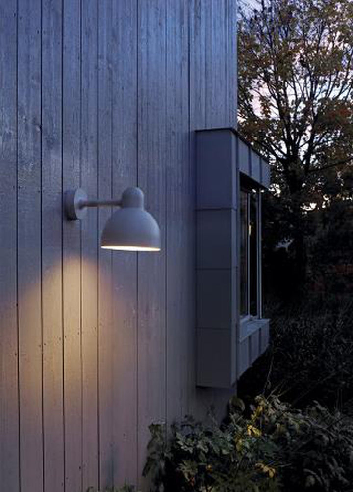 Koster art 724 vegglampe utendørs IP54 E27-Utebelysning vegg klassisk-Norlys-Aluminium-3110051-Lightup.no
