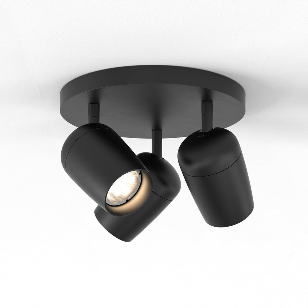Koto triple round spot-Taklamper-Astro Lighting-Svart-Asg__1478005-Lightup.no