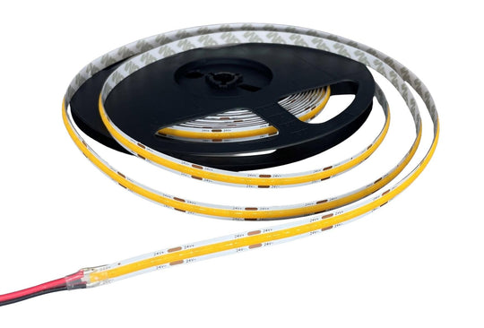 LED Strip kit 27W 2700 Kelvin med EU-plug, dimmer og fjernkontroll - 3 meter-Lightstrip-NorDesign-Hvit-250212703-Lightup.no