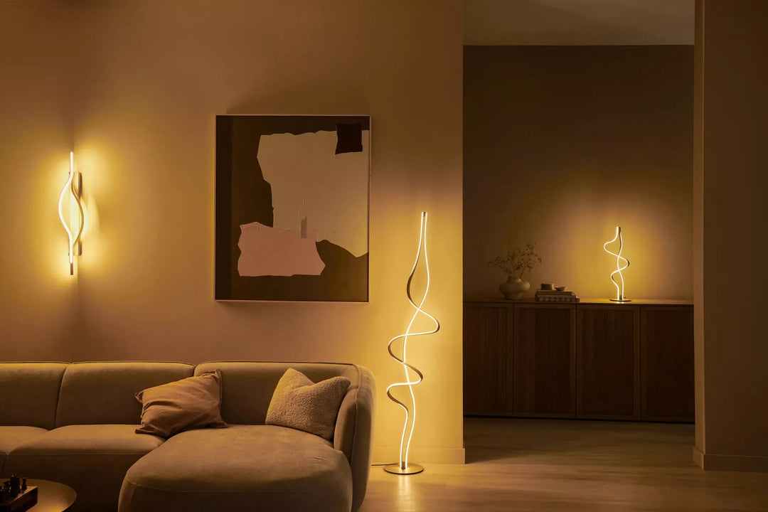 Lambada bordlamper 19W 2700 Kelvin - Dimbar-Bordlamper-Lucide-Champagne-LC52501/19/05-Lightup.no